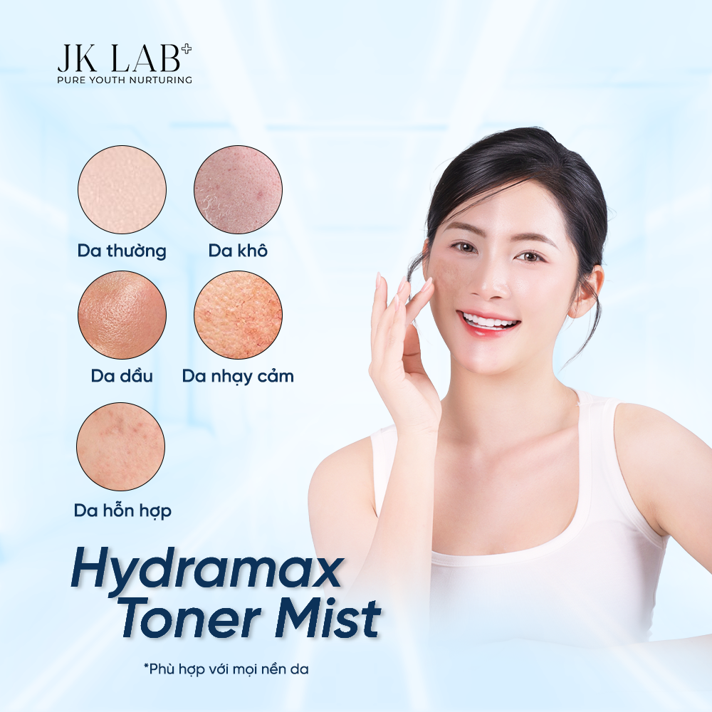 XỊT KHOÁNG JKLAB HYDRAMAX TONER MIST - Ảnh 5