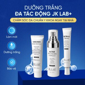 Cơ chế dưỡng trắng đa tác động JK LAB+
